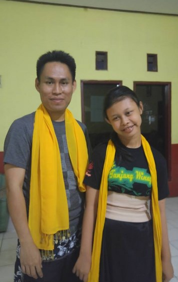 Kang Iwan dan muridnya Tirana 