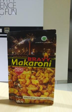 Makaroni Brayy rasa pedas keju