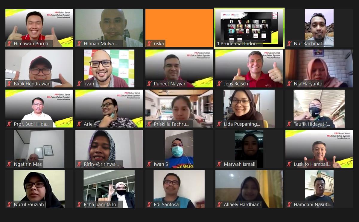 Konferensi Zoom Prudential